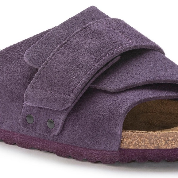 Birkenstock Kyoto Suede Sandal - Purple - 39 EU Narrow - Picture 3 of 10